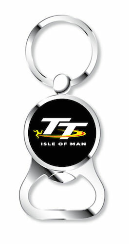 ★送料無料★Isle of Man TT Races Official Keyring マン島 TT レース オフィシャル キーリング キーホルダー 栓抜き ボトルオープナー