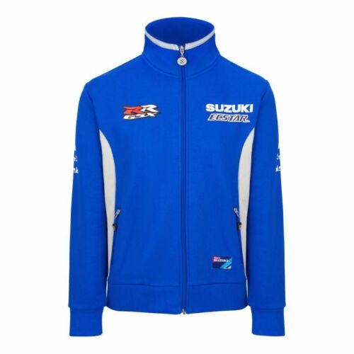 ★送料無料★Suzuki Ecstar Official Motogp Team Track Top スズキ オフィシャル トラックジャケット 長袖 ブルー