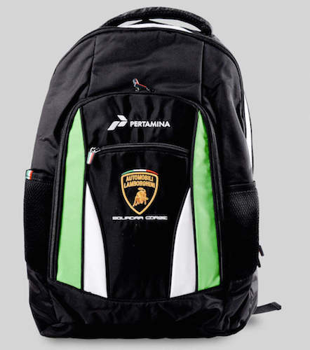 ★送料無料★Lamborghini Squadra Corse Team Back Pack ランボルギーニ バックパック リュック