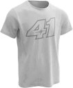 ★送料無料★Aleix Espargaro 41 White T-Shirt アレイシ エスパルガロ オフィシャル Tシャツ