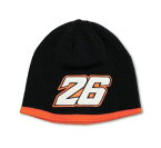 ★送料無料★Dani Pedrosa #26 MotoGP Beanie Knit cap ダニ・ペドロサ オフィシャル ニットキャップ ビーニ ニット帽 ネイビー