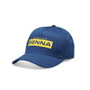 ★送料無料★AYRTON SENNA OFFICIAL Baseball Cap アイルトンセナ ロゴ キャップ 帽子 ブルー