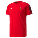 Scuderia Ferrari Puma Race T7 T-Shirt フェラーリ オフィシャル Tシャツ レッド 半袖