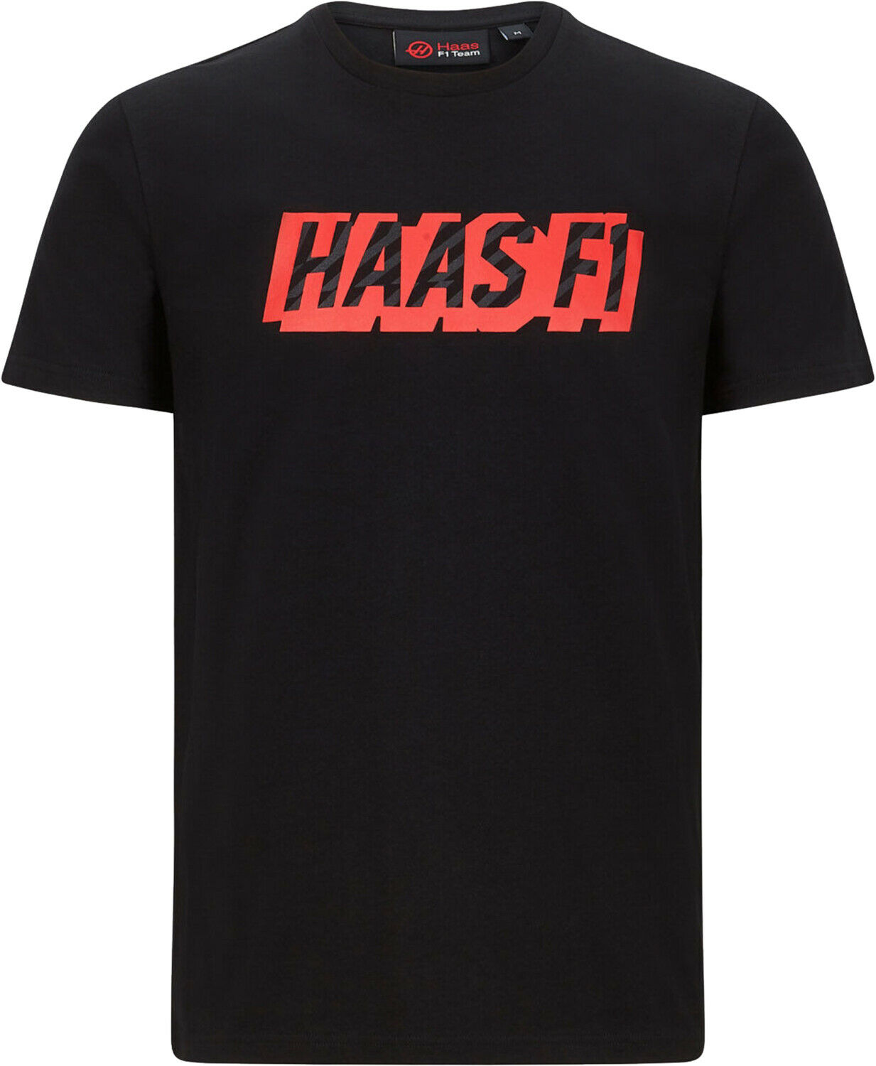 Haas F1 Team Formula One USA LOGO T-shirt ハース F1 チーム グラフィック Tシャツ 半袖 ブラック
