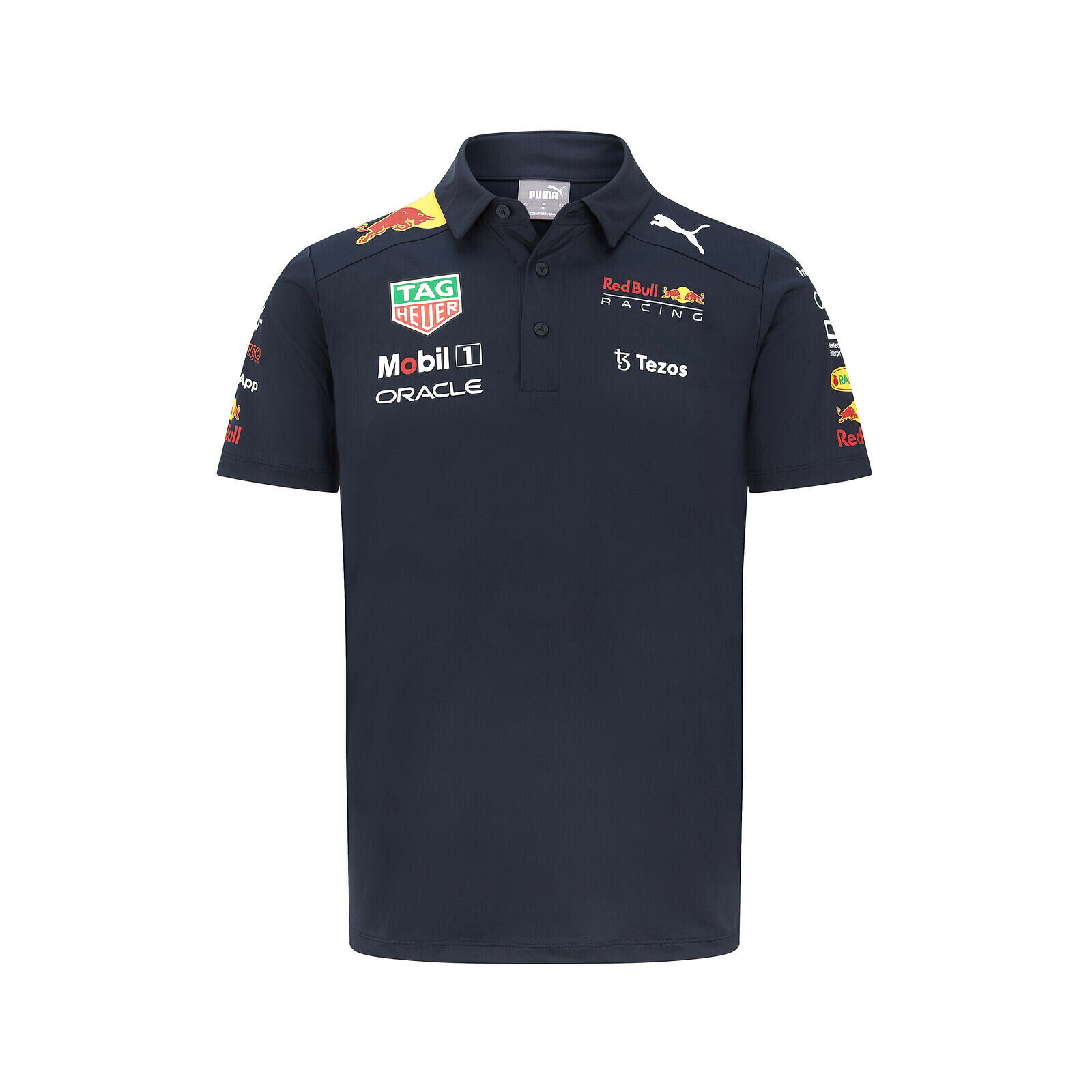 ★送料無料★Red Bull Racing F1 Team Polo Shirt Max Verstappen Sergio Perez レッドブルー ポロシャツ 半袖 マックス フェルスタッペン