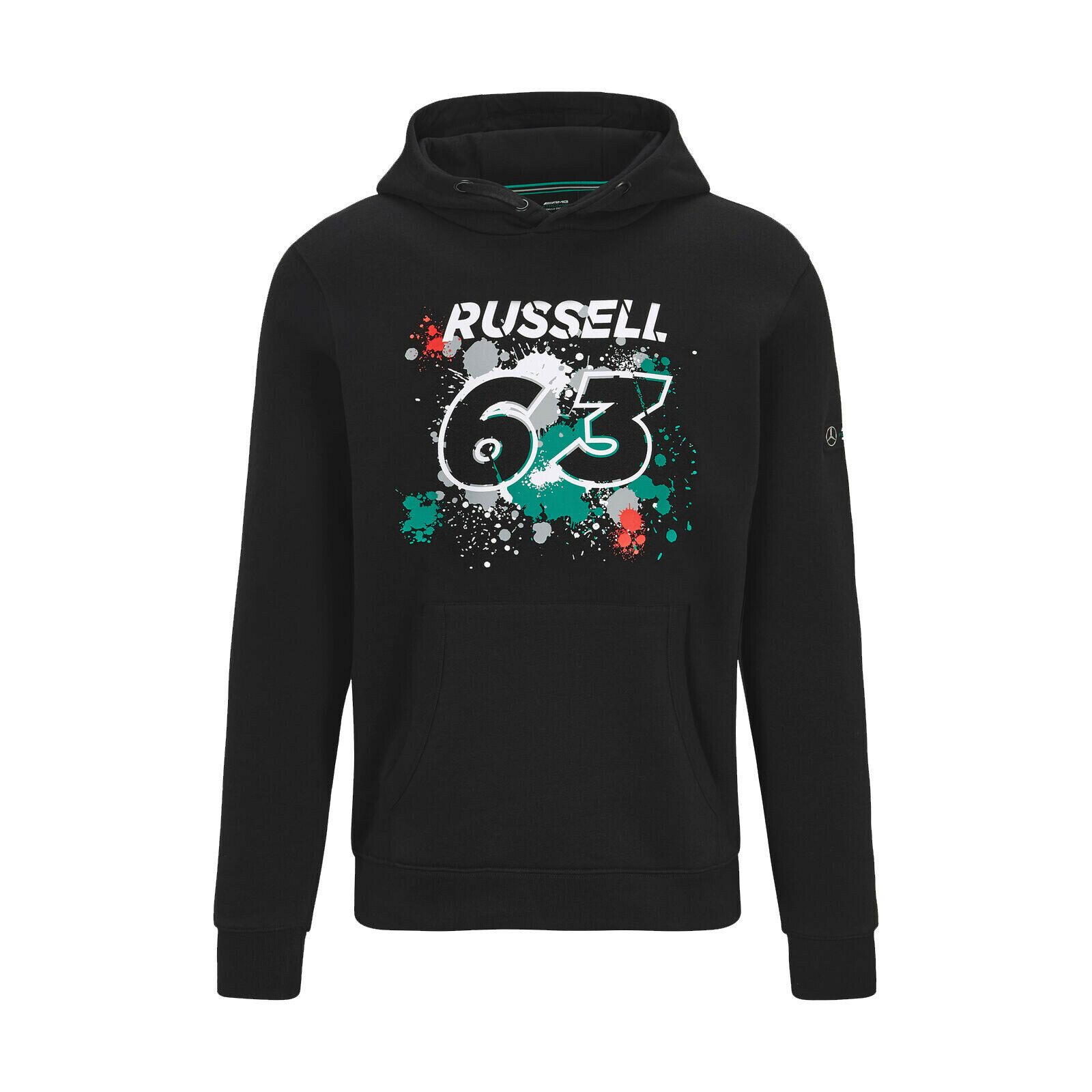 Rakuten - ★送料無料★Mercedes AMG George Russell #63 Hoody ベンツ ジョージ・ラッセル オフィシャル パーカー ブラック