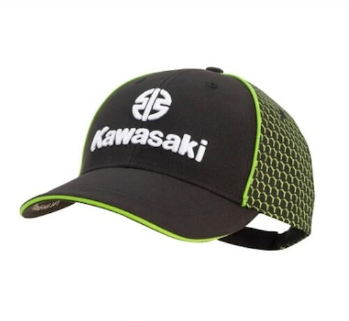 KAWASAKI Racing Sports Baseball Cap カワサキ ベースボールキャップ 帽子 ブラック