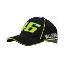 ★送料無料★Valentino Rossi VR46 VALEYELLOW Cap バレンティーノ ロッシ オフィシャル キャップ 帽子 ブラック