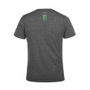 ★送料無料★Valentino Rossi Monster Camp Grey T-Shirt ヴァレンティノ ロッシ モンスターエナジー Tシャツ グレー 半袖