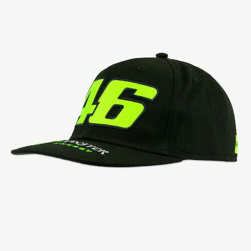 Rakuten - ★送料無料★VR46 Valentino Rossi Monster Flat Peak Cap バレンティーノ ロッシ モンスターエナジー ベースボールキャップ 帽子 ブラック