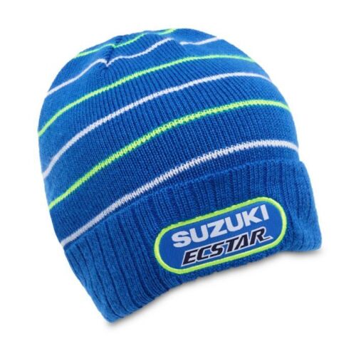 Cap, Hat - ★送料無料★Suzuki Ecstar Official Moto GP Beanie Hat スズキ オフィシャル ビーニ ニットキャップ ハット ブルー