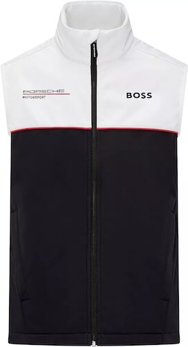 背心 - ★送料無料★Porsche Penske Official Team Lightweight Gilet ポルシェ ペンスキー ベスト ブラック