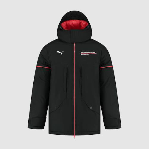 ★送料無料★Porsche Motorsport Le Mans Padded Winter Jacket ポルシェ オフィシャル ダウンジャケット ジャケット アウター ブラック
