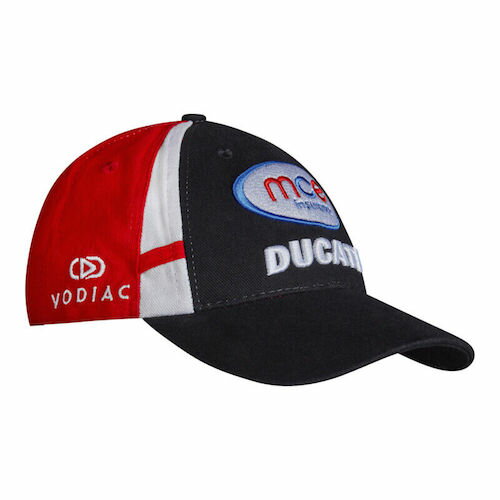 Rakuten - ★送料無料★Ducati PBM MCE Baseball cap ドゥカティ オフィシャル ベースボール キャップ 帽子 ブラック