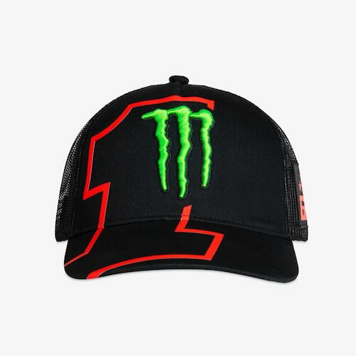 乐天商城 - ★送料無料★Francesco Bagnaia Monster Truckers Baseball Cap フランチェスコ・バニャイア モンスター メッシュキャップ 帽子 ブラック