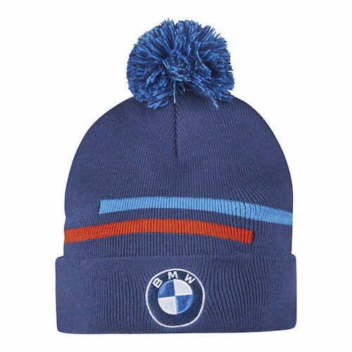 ★送料無料★BMW Official WSR Team Beanie Cap ニットキャップ ニット帽 帽子 ブルー