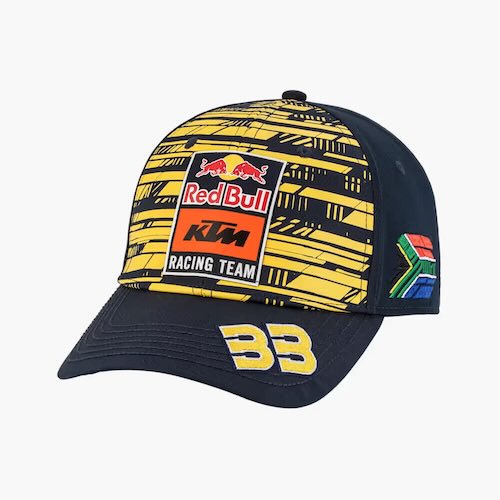 送料無料 RED BULL KTM RACING Brad Binder 33 Baseball Cap レッドブルー ブラッド・ビンダー キャッ..