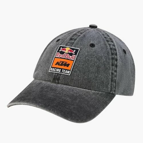 ★送料無料★RED BULL KTM RACING Washed Out Baseball Cap レッドブルー ベースボールキャップ 帽子 キャップ ウォッシュ加工 ブラック