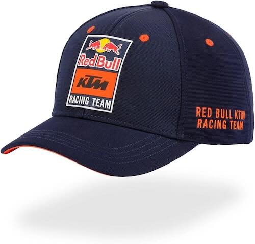 ★送料無料★RED BULL KTM RACING Curved Baseball Cap レッドブルー ベースボールキャップ 帽子 キャップ ネイビー
