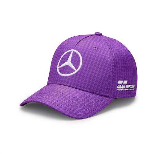 乐天商城 - ★送料無料★Mercedes AMG F1 2023 Lewis Hamilton Baseball Cap purple ベンツ ルイス・ハミルトン キャップ 帽子 パープル