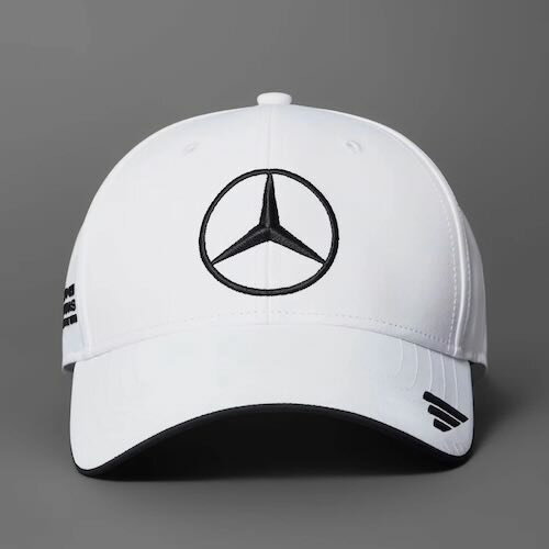 Rakuten - Mercedes AMG Petronas Driver Hat Baseball Cap ベンツ ルイス ペトロナス キャップ 帽子 ホワイト