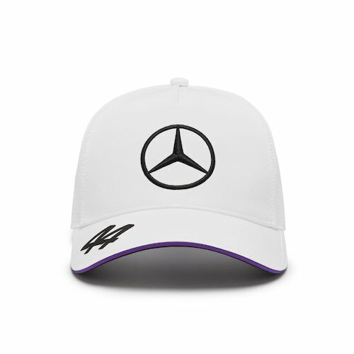 Rakuten - Mercedes AMG Petronas Lewis Hamilton Trucker Baseball Cap ベンツ ルイス ペトロナス メッシュキャップ 帽子 ホワイト