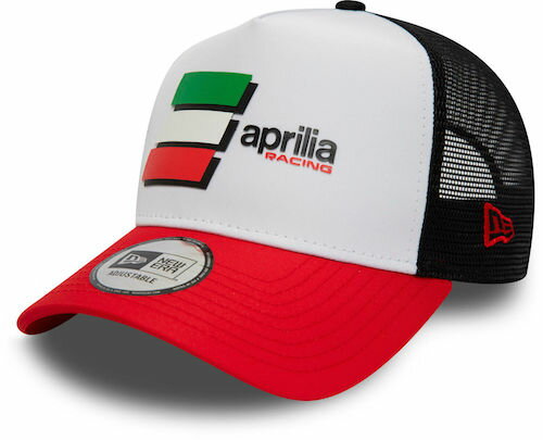 ★送料無料★Aprilia Racing New Era Trucker Cap アプリリア ニューエラ メッシュキャップ 帽子