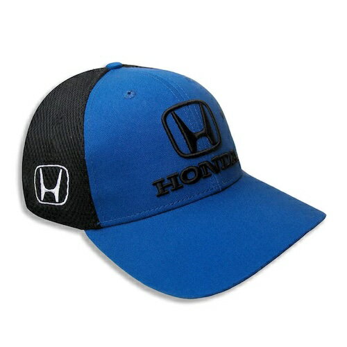 ★送料無料★Honda Blue 2-Tone Mesh Back Logo Cap ホンダ メッシュキャップ 帽子 ブルー/ブラック