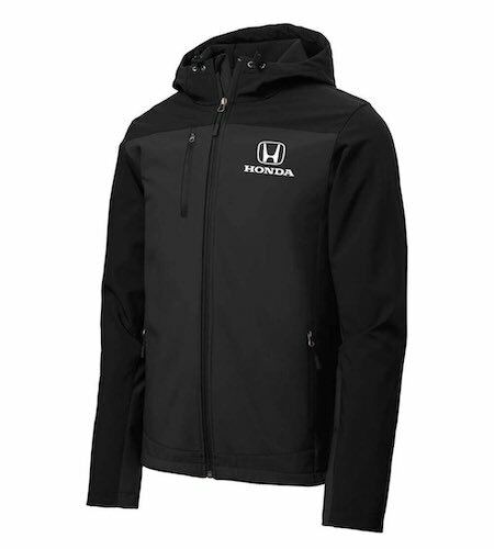 Rakuten - ★送料無料★Honda Black Hooded Softshell Jacket ホンダ ソフトシェル ジャケット アウター ブラック