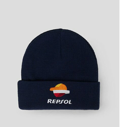 Cap, Hat - ★送料無料★Repsol Racing Beanie レプソル ビーニ ニットキャップ ニット帽 ネイビー