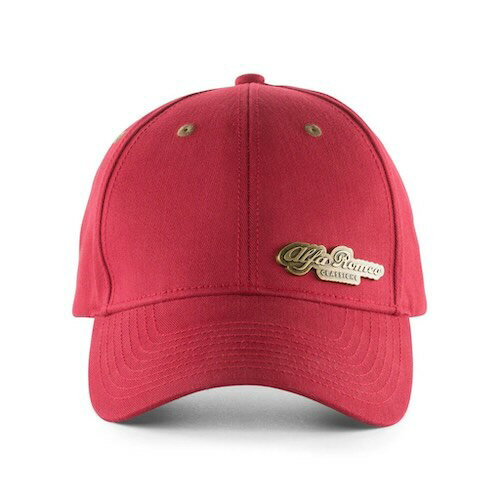 Alfa Romeo Heritage Baseball Cap アルファロメオ ベースボールキャップ 帽子 レッド