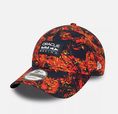 送料無料 Red Bull Racing F1 New Era Baseball Cap レッドブルー ベースボール キャップ 帽子 総柄(4)