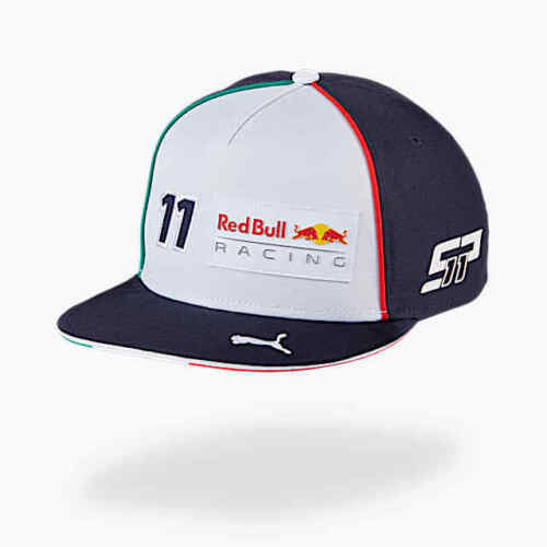 ★送料無料★Red Bull Racing Team Official Sergio Perez Mexico Cap レッドブルー セルジオ ペレス ベースボールキャップ 帽子 キャップ ホワイト