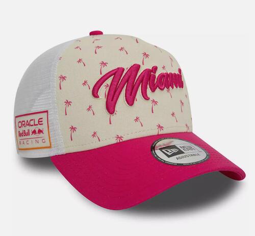 Rakuten - ★送料無料★Red Bull Racing Miami GP Trucker Cap レッドブルー メッシュキャップ 帽子 マイアミ