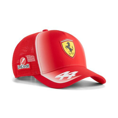 Rakuten - 送料無料 Scuderia Ferrari Lewis Hamilton Baseball Cap フェラーリ ベースボール キャップ 帽子 レッド ルイスハミルトン