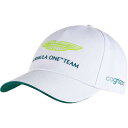 ★送料無料★Aston Martin F1 Baseball Cap アストン マーチン アメリカ ベースボールキャップ 帽子 ホワイト