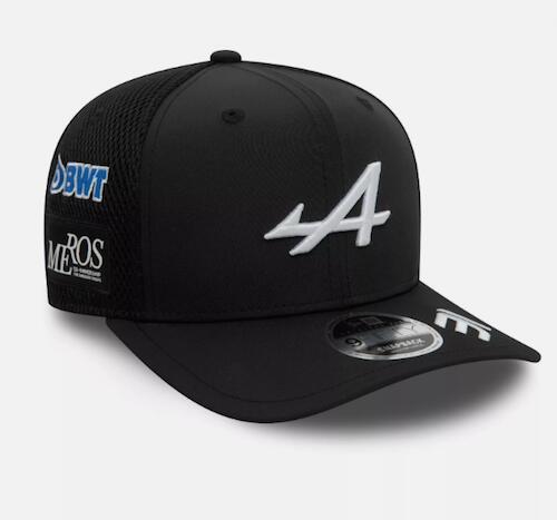 送料無料 Alpine F1 New Era Esteban Ocon Baseball Cap アルパイン ベースボールキャップ 帽子 エステバン・オコン ブラック