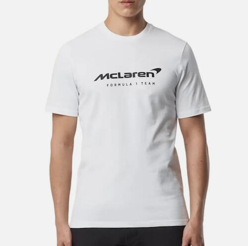 McLaren Formula Miami Neon T-Shirt マクラーレン マイアミ ネオン Tシャツ 半袖 ホワイト