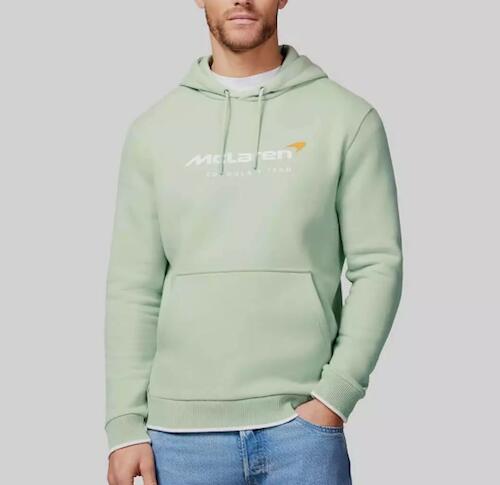 McLaren Core Essentials Hoody マクラーレン ロゴ プルオーバー パーカー ライトグリーン McLaren Core Essentials Hoody マクラーレン ロゴ プルオーバー パーカー ライトグリーン