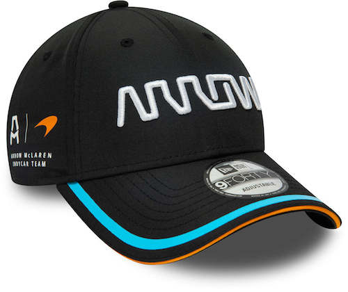 ★送料無料★Arrow McLaren Indycar New Era Cap マクラーレン ニューエラ キャップ 帽子 ブラック