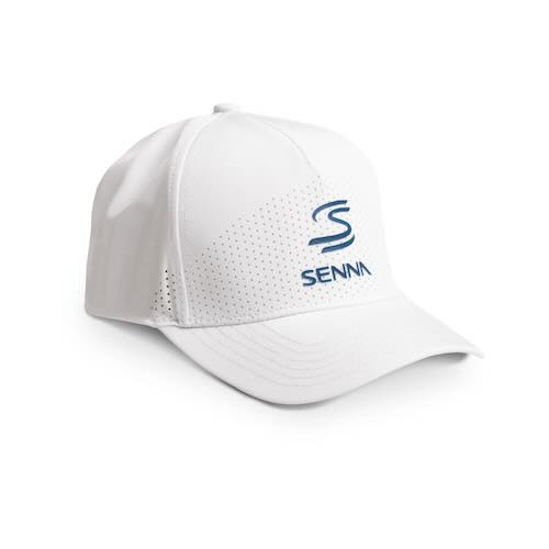 乐天商城 - ★送料無料★Ayrton Senna Formula 1 Classic Logo Baseball Cap アイルトンセナ ベースボールキャップ 帽子 ホワイト