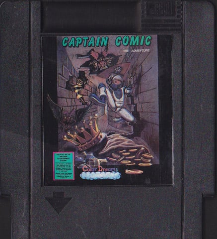 【中古】北米版 ファミコン Captain Comic NES キャプテン コミック 【中古】北米版 ファミコン Captain Comic NES キャプテン コミック