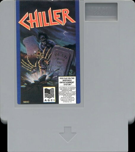 【中古】北米版 ファミコン NES Chiller チラー 【中古】北米版 ファミコン NES Chiller チラー