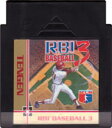 【中古】北米版 ファミコン NES RBI Baseball 3 プロ野球 ファミリースタジアム 3