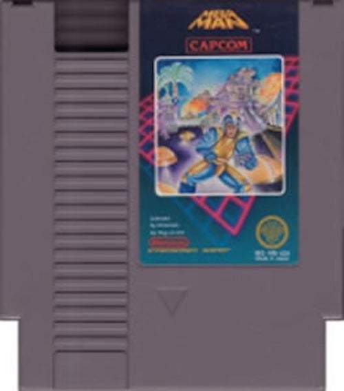 【中古】北米版 ファミコン NES Mega Man ロックマン メガマン