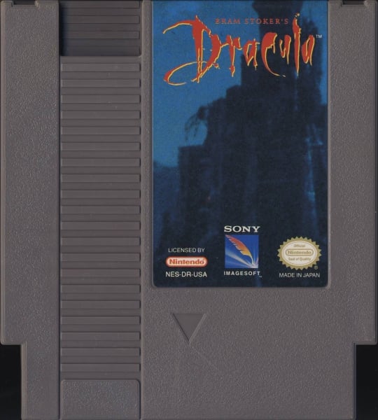【中古】北米版 ファミコン NES Dracula Bram Stoker ドラキュラ