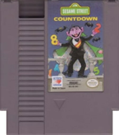 【中古】北米版 ファミコン NES Sesame Street Countdown 【中古】北米版 ファミコン NES Sesame Street Countdown