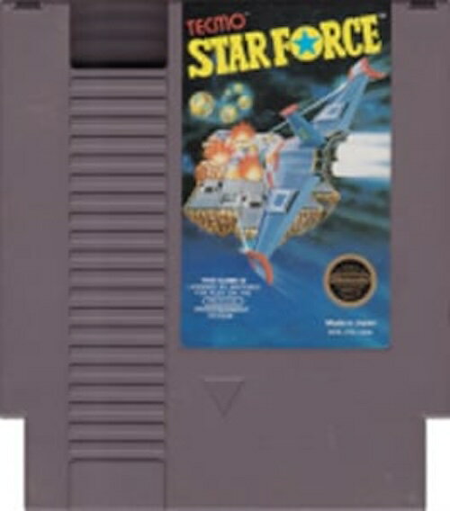 【中古】北米版 ファミコン Star Force スターフォース NES FC