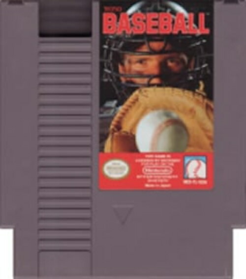 【中古】北米版 ファミコン NES Tecmo Baseball テクモベースボール