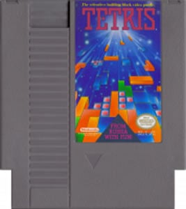 【中古】北米版 ファミコン NES Tetris テトリス 【中古】北米版 ファミコン NES Tetris テトリス